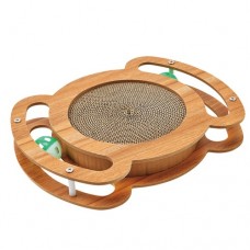 Nyanta Club Double sided Cat Scratcher With 2 Balls, CT515, cat Toy, Nyanta Club, cat Accessories, catsmart, Accessories, Toy